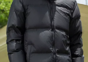 Men's Full Size Lightweight Packable Zip Up Puffer Jacket Plus Size