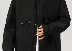 Men's Plus Size Casual Snap-Down Jacket