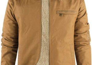 Men's Sherpa Lined Zip Up Jacket