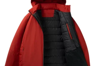 Men's Plus Size Zip Up Hooded Puffer Jacket