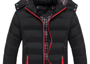 Men's Plus Size Warm Padded Hooded Puffer Jacket