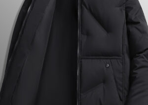 Men's Plus Size Lightweight Padded Bomber Jacket