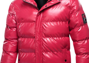 Men's Plus Size Zip Up Hooded Puffer Jacket